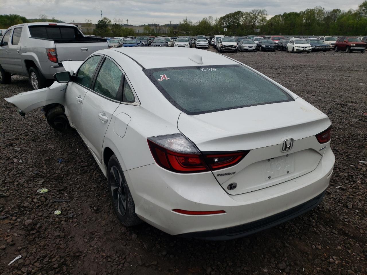 Photo 3 from auction – 2021 HONDA INSIGHT EX with VIN 19XZE4F52ME005278