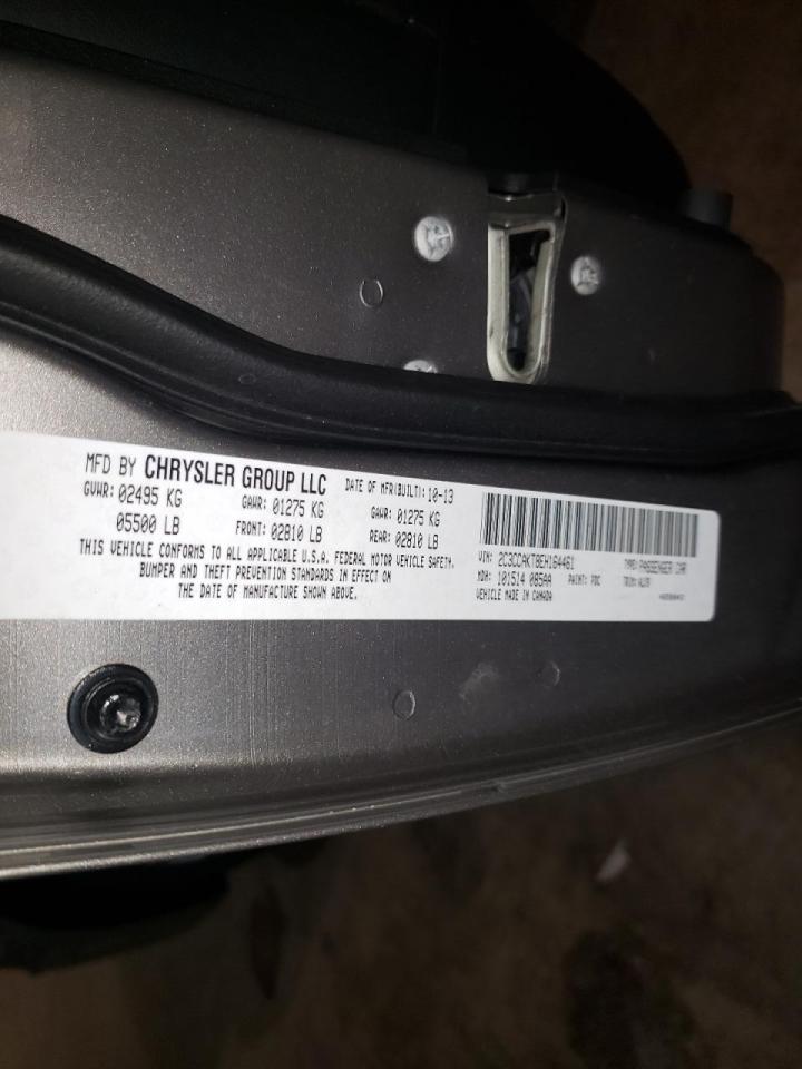 Photo 10 from auction – 2014 CHRYSLER 300C with VIN 2C3CCAKT8EH164461