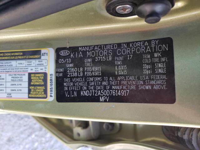 Photo 10 from auction – 2013 KIA SOUL with VIN KNDJT2A50D7614917