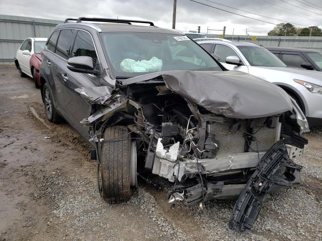Photo 1 from auction – 2019 TOYOTA HIGHLANDER with VIN 5TDKZRFH1KS345134