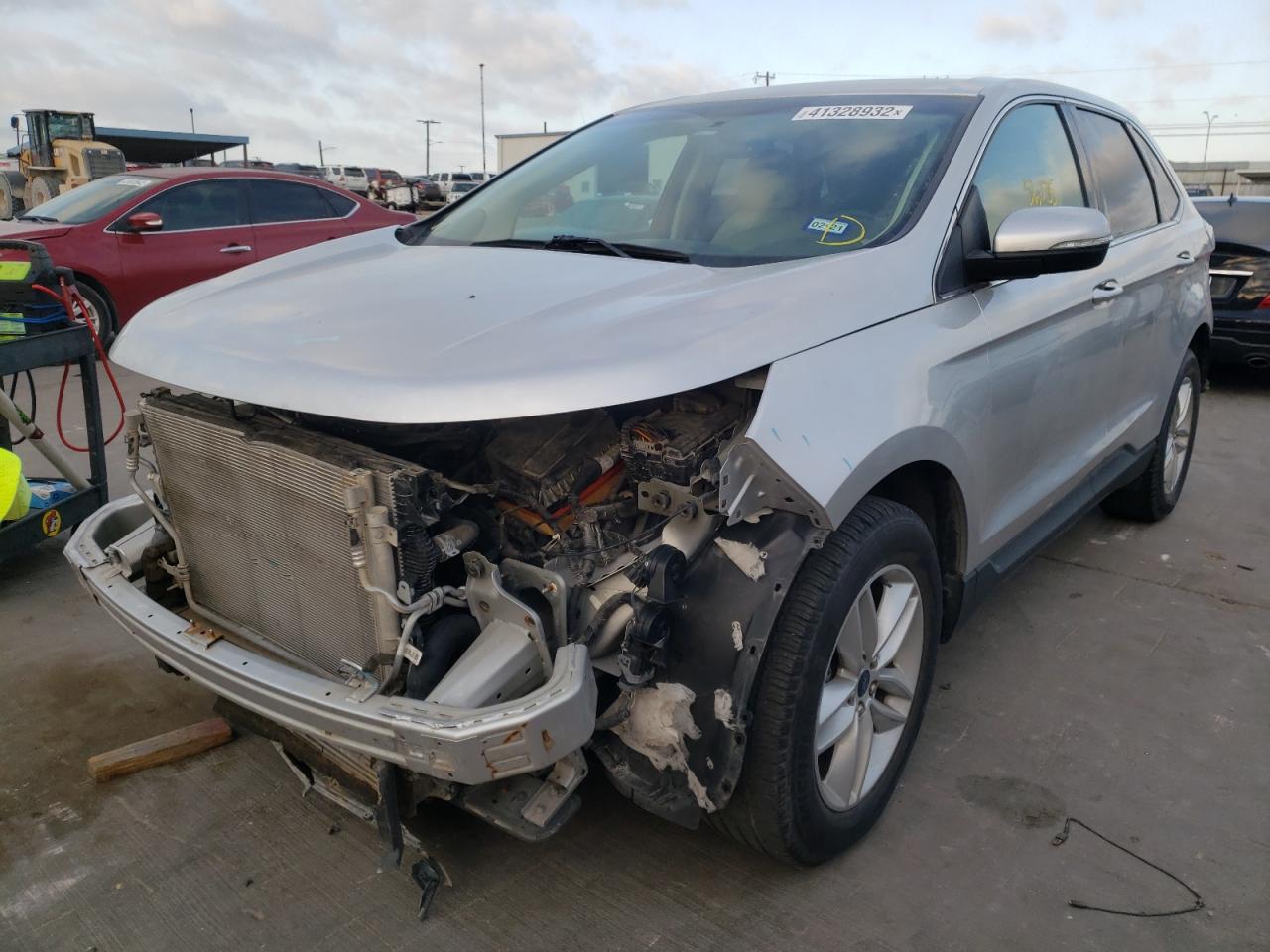 Photo 2 from auction – 2015 FORD EDGE SEL with VIN 2FMPK3J92FBB66515