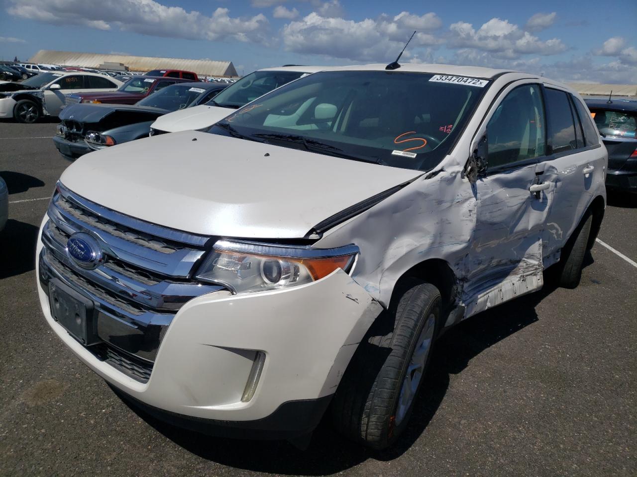 Photo 2 from auction – 2013 FORD EDGE SEL with VIN 2FMDK3JC2DBB02048