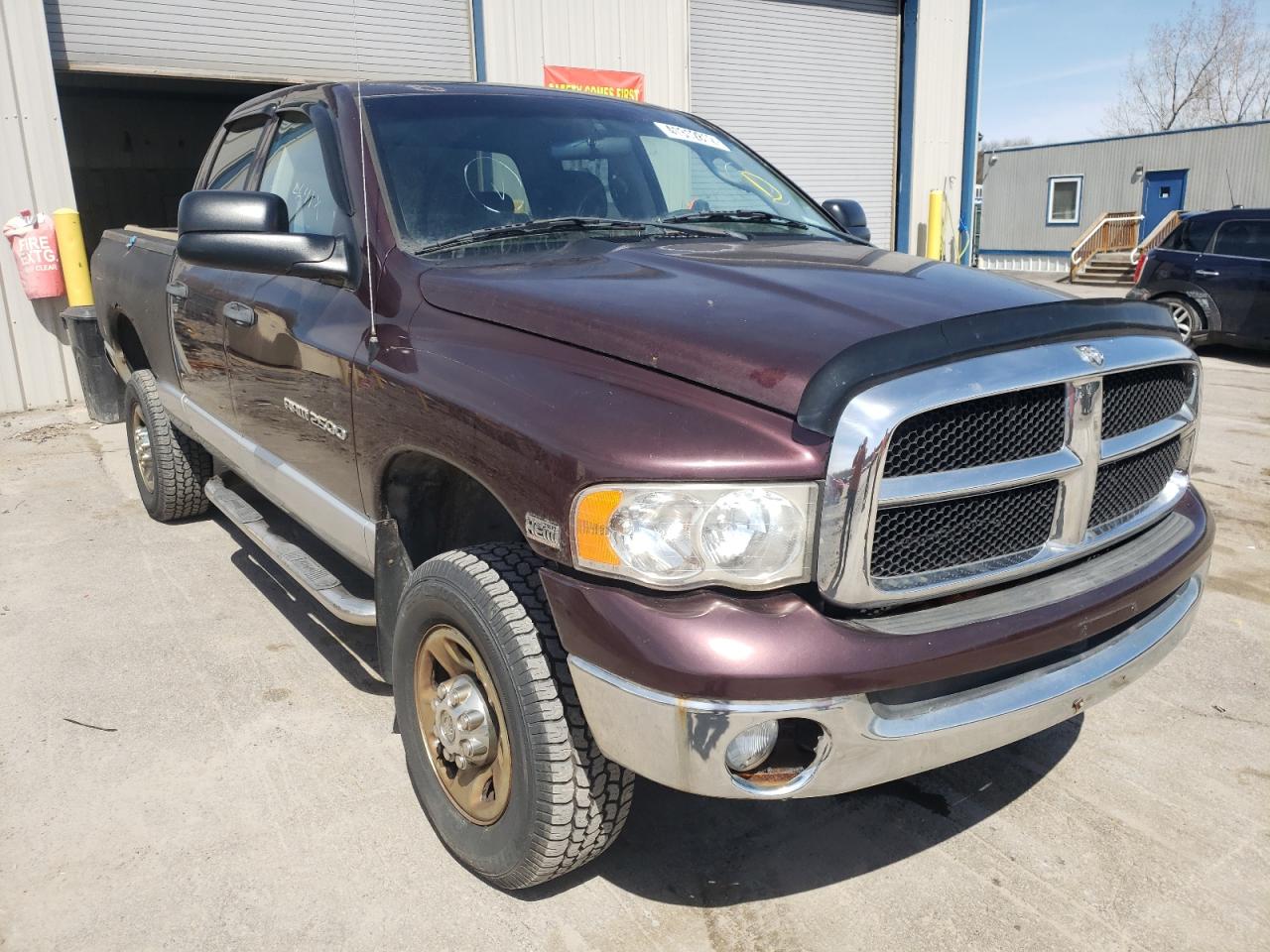 DODGE RAM 2500 S 2005 with VIN 3D7KS28D65G732406 - Photo from auction