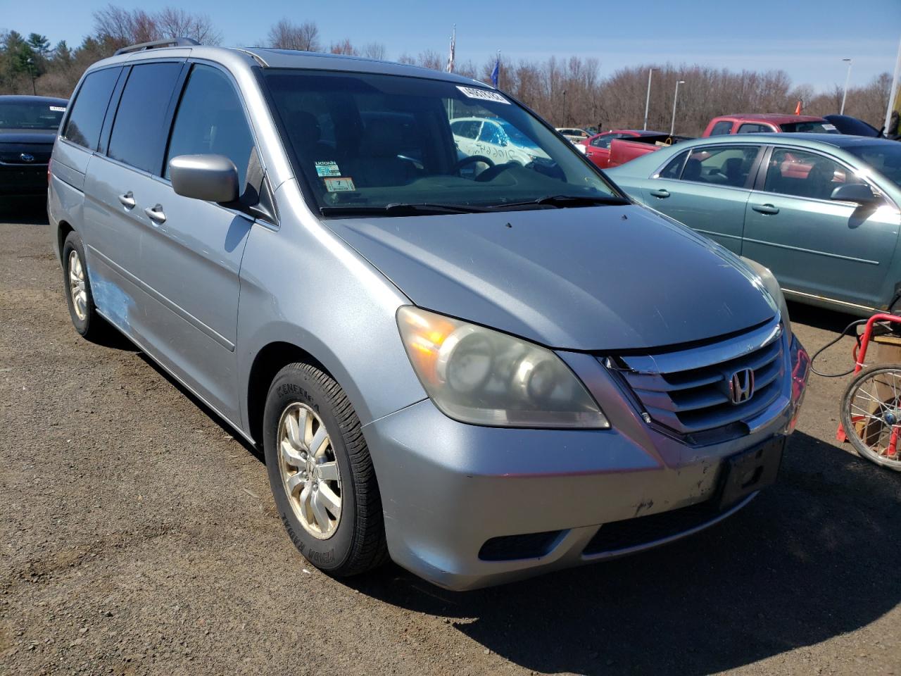 HONDA ODYSSEY EX 2008 with VIN 5FNRL38788B110437 - Photo from auction