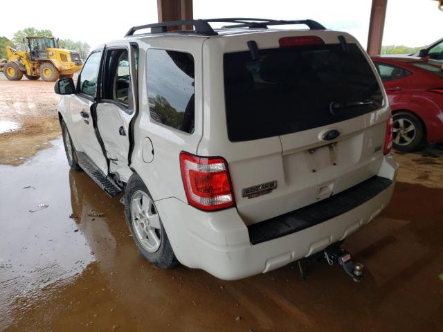 Photo 3 from auction – 2010 FORD ESCAPE XLT with VIN 1FMCU0DG3AKD24604
