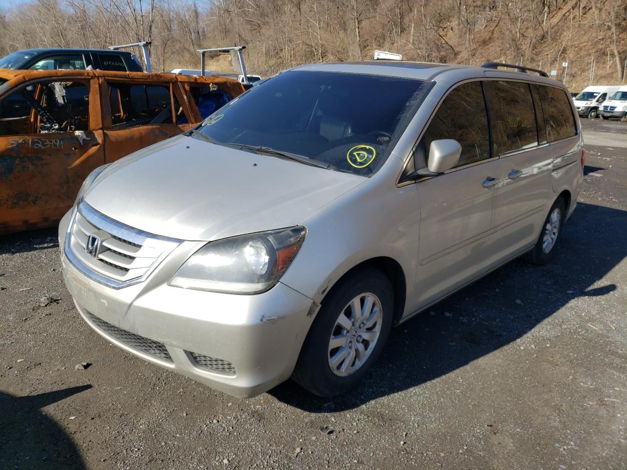 Photo 2 from auction – 2009 HONDA ODYSSEY EX with VIN 5FNRL38719B004008