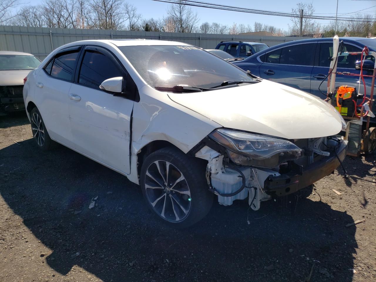 TOYOTA COROLLA L 2017 with VIN 2T1BURHE5HC839693 - Photo from auction