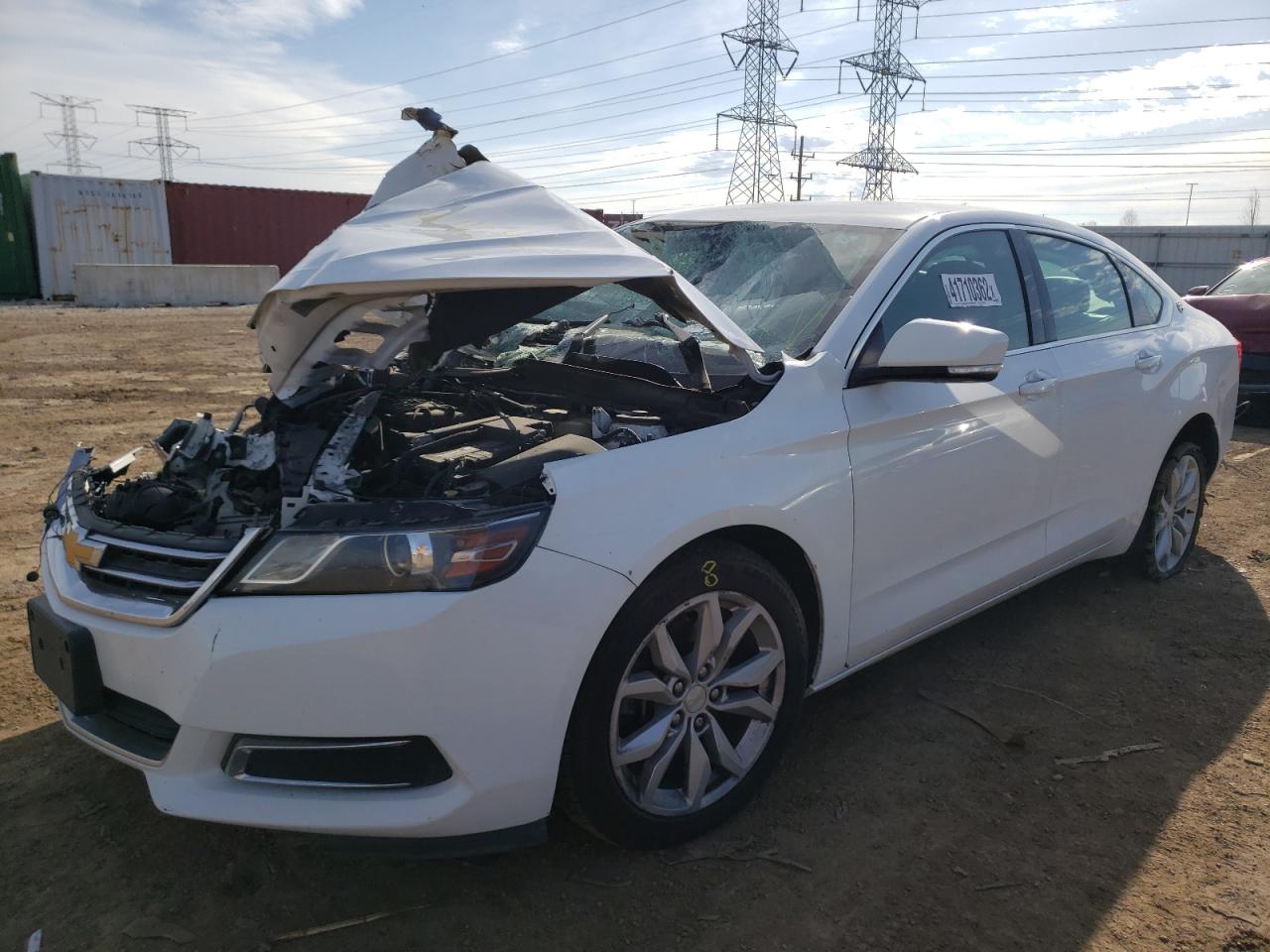 Photo 2 from auction – 2016 CHEVROLET IMPALA LT with VIN 2G1115S35G9203500