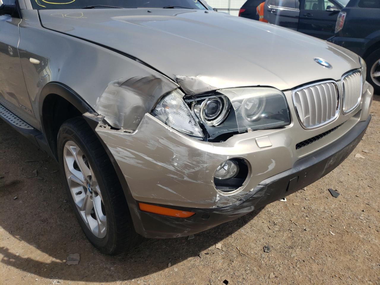 Photo 9 from auction – 2009 BMW X3 XDRIVE3 with VIN WBXPC93489WJ30596