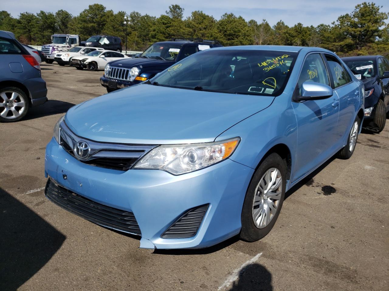 Photo 2 from auction – 2014 TOYOTA CAMRY L with VIN 4T4BF1FK8ER340276