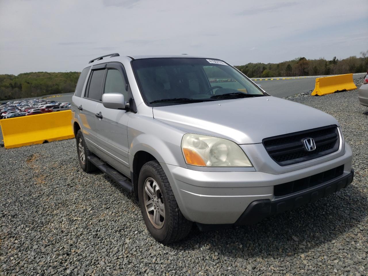 HONDA PILOT EX 2005 with VIN 5FNYF18445B033607 - Photo from auction
