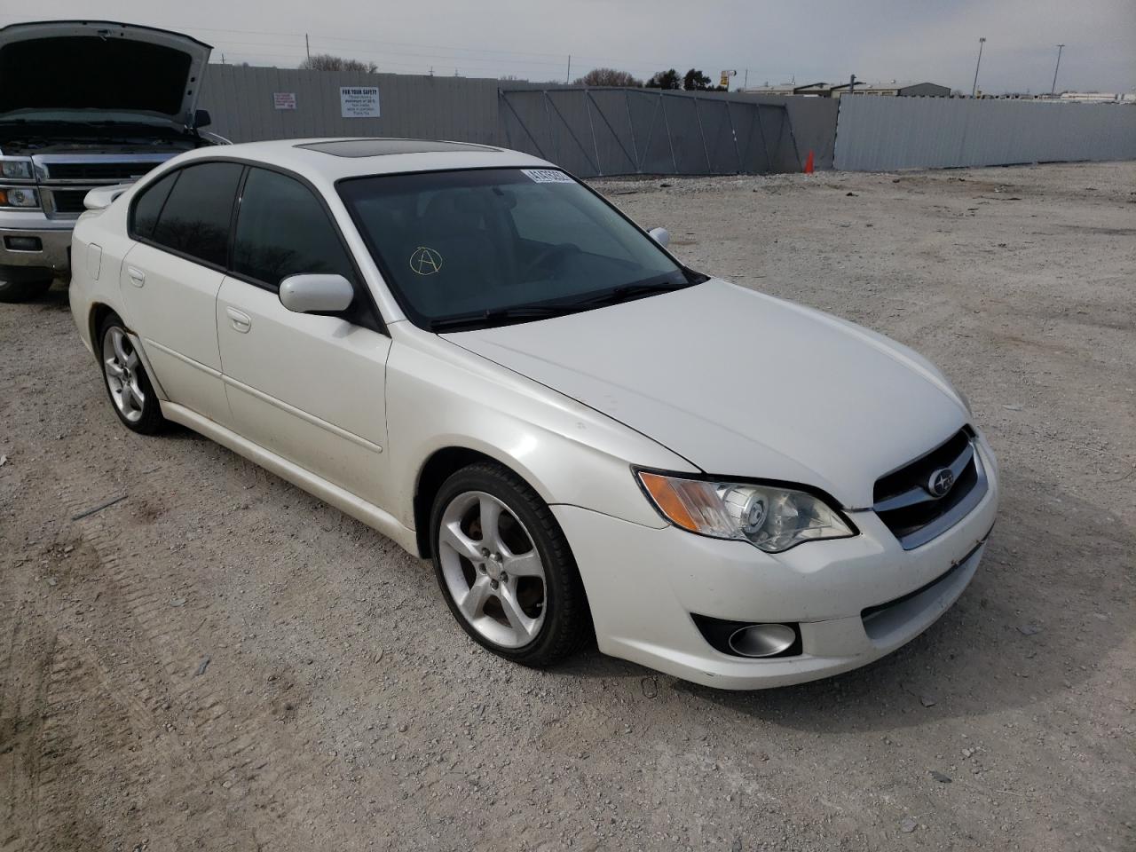 Photo 1 from auction – 2008 SUBARU LEGACY 2.5 with VIN 4S3BL626X87218146