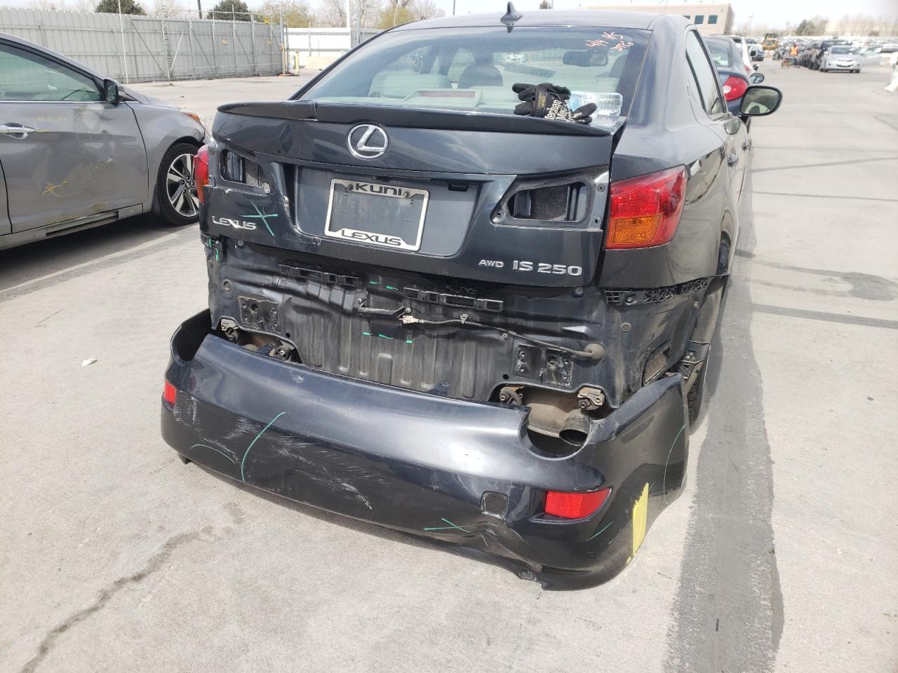 Photo 9 from auction – 2008 LEXUS IS 250 with VIN JTHCK262285027435