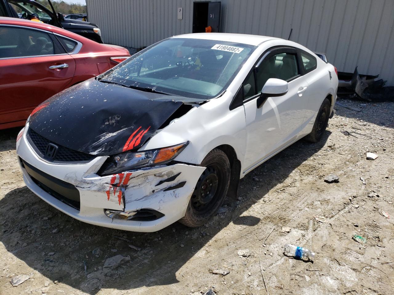 Photo 2 from auction – 2012 HONDA CIVIC LX with VIN 2HGFG3B54CH566941