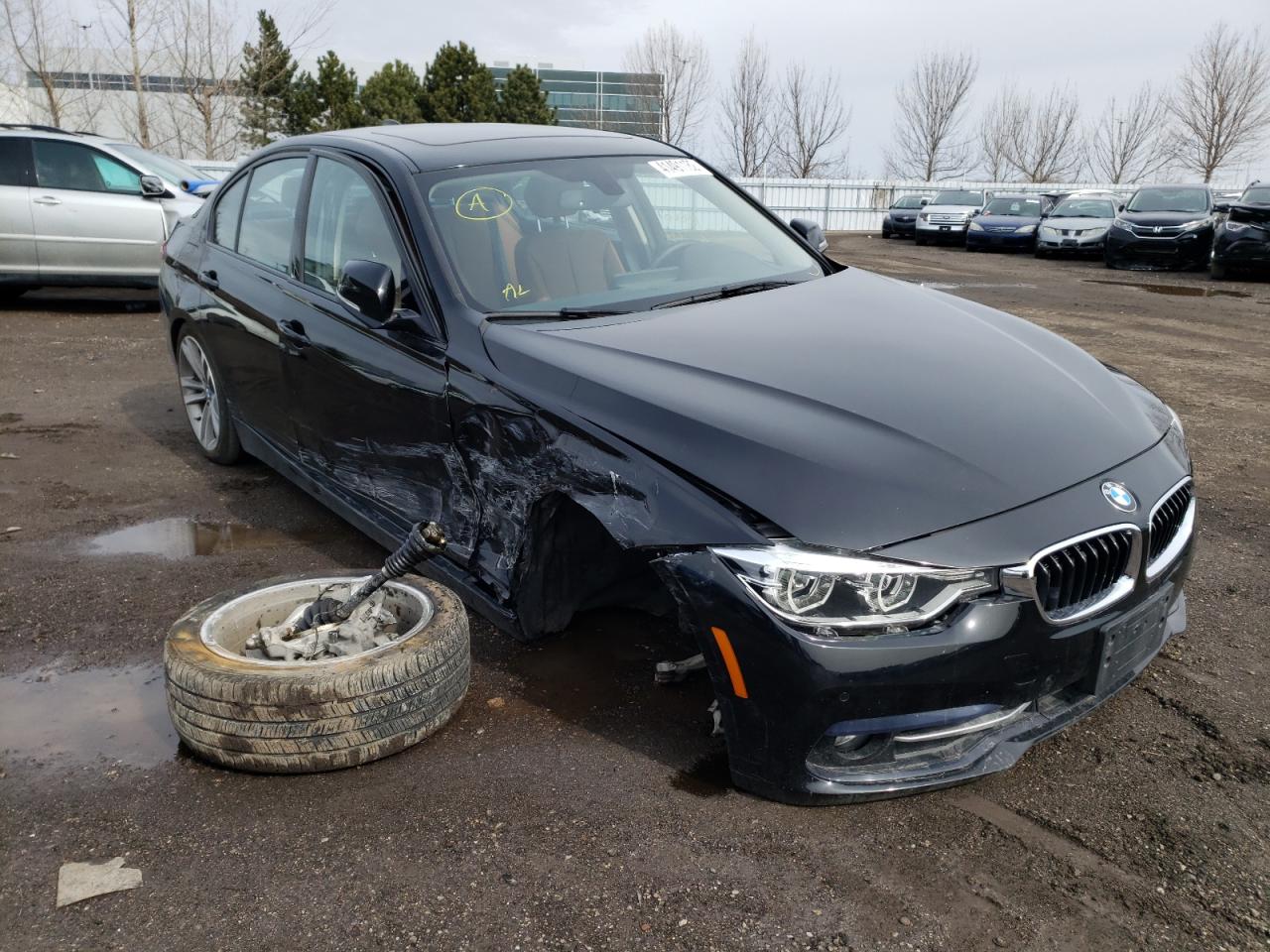 BMW 320 XI 2017 with VIN WBA8E5G5XHNU41830 - Photo from auction