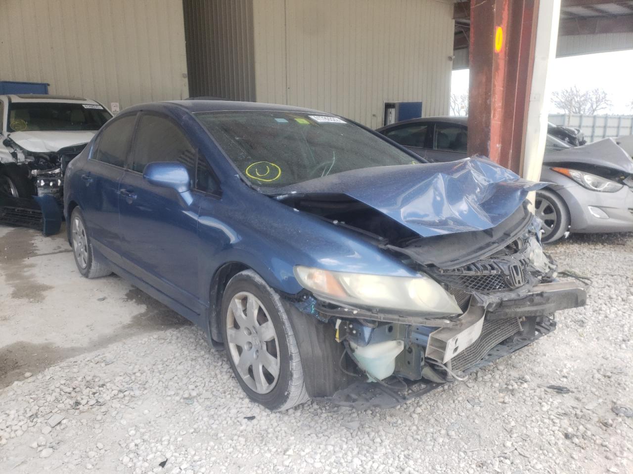 HONDA CIVIC LX 2010 with VIN 19XFA1F50AE032360 - Photo from auction