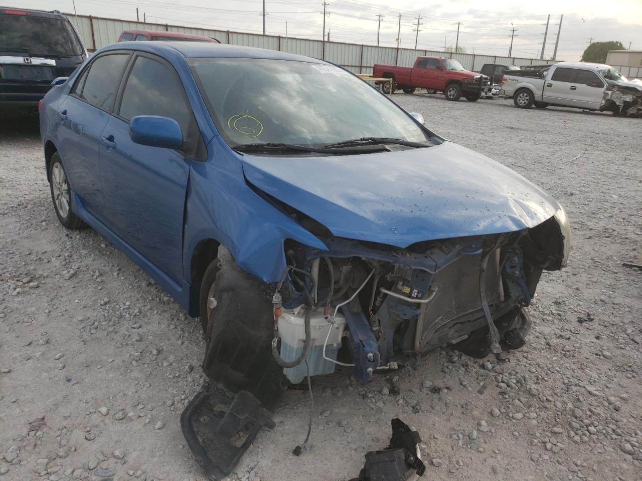 TOYOTA COROLLA BA 2010 with VIN 2T1BU4EE0AC520540 - Photo from auction