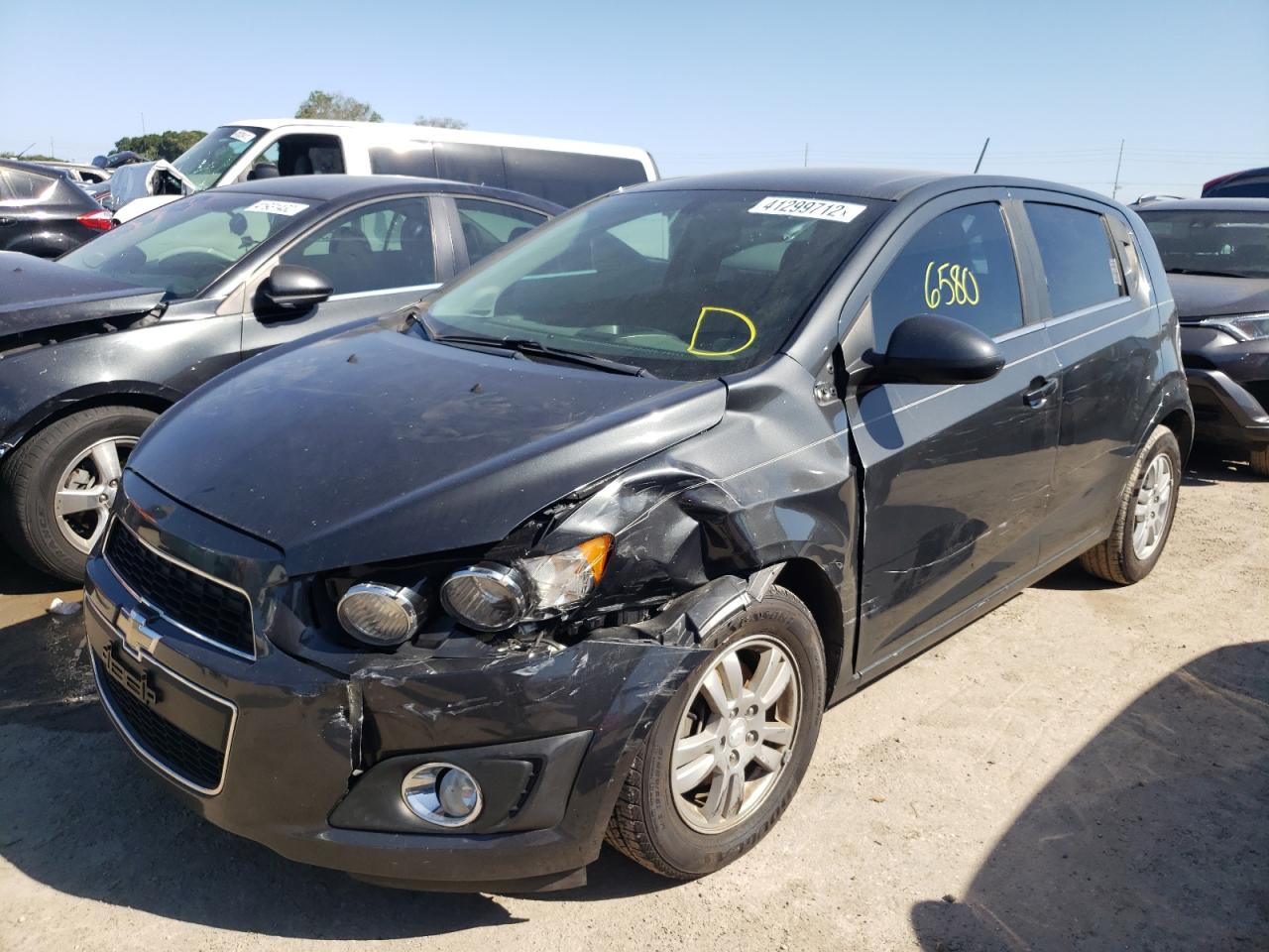 Photo 2 from auction – 2014 CHEVROLET SONIC LT with VIN 1G1JC6SH4E4166290