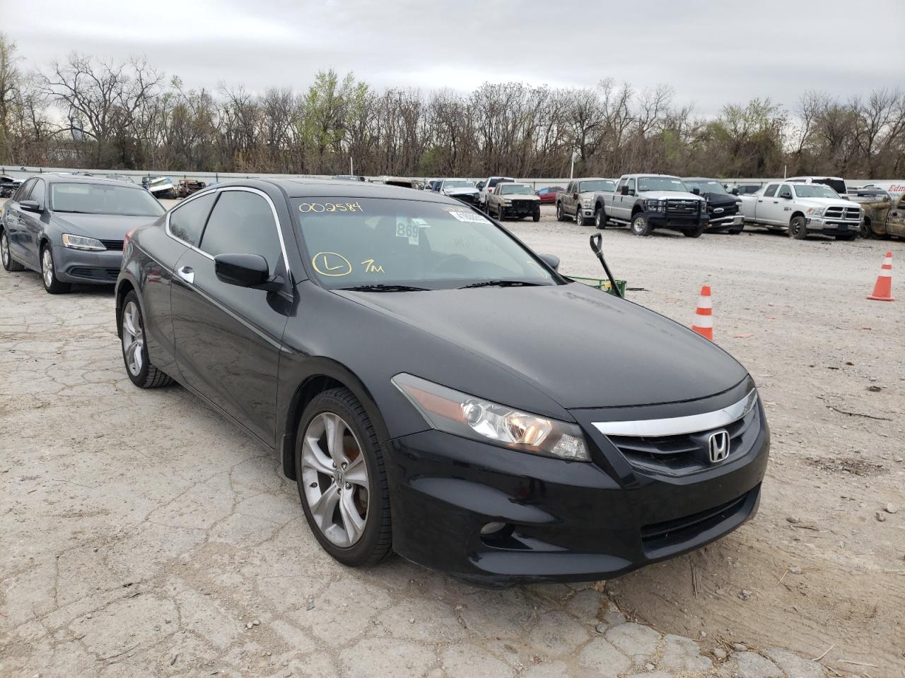HONDA ACCORD EXL 2012 with VIN 1HGCS2B88CA002584 - Photo from auction