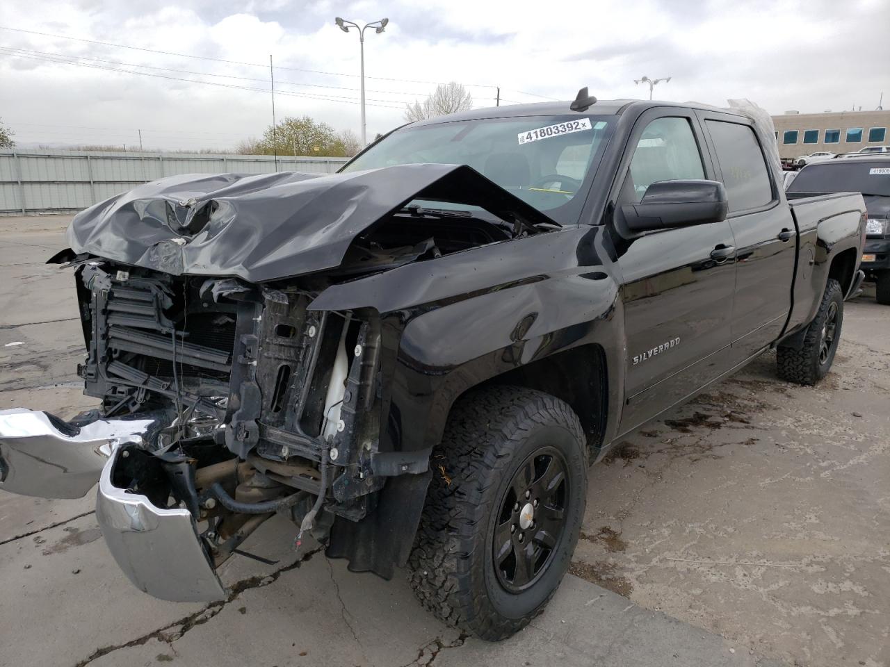 Photo 2 from auction – 2018 CHEVROLET SILVERADO with VIN 1GCUKREC7JF183978