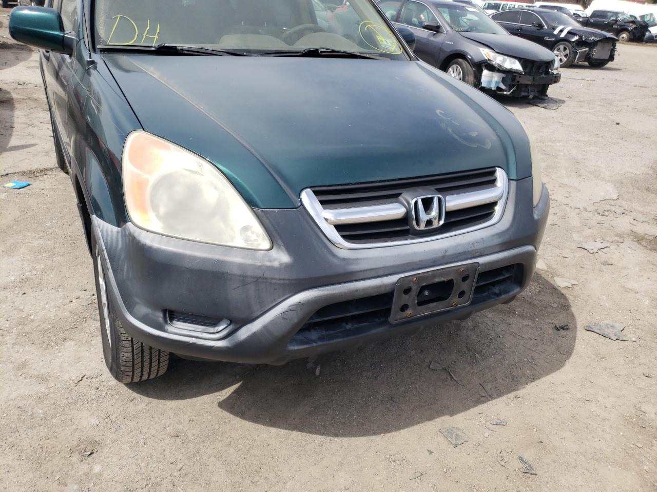 Photo 9 from auction – 2004 HONDA CR-V EX with VIN JHLRD78814C034986