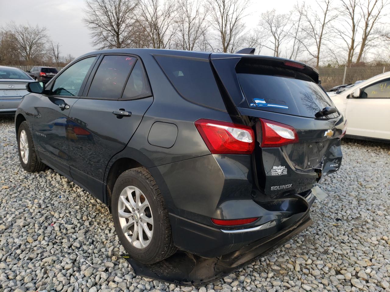 Photo 3 from auction – 2018 CHEVROLET EQUINOX LS with VIN 3GNAXREV2JS578465