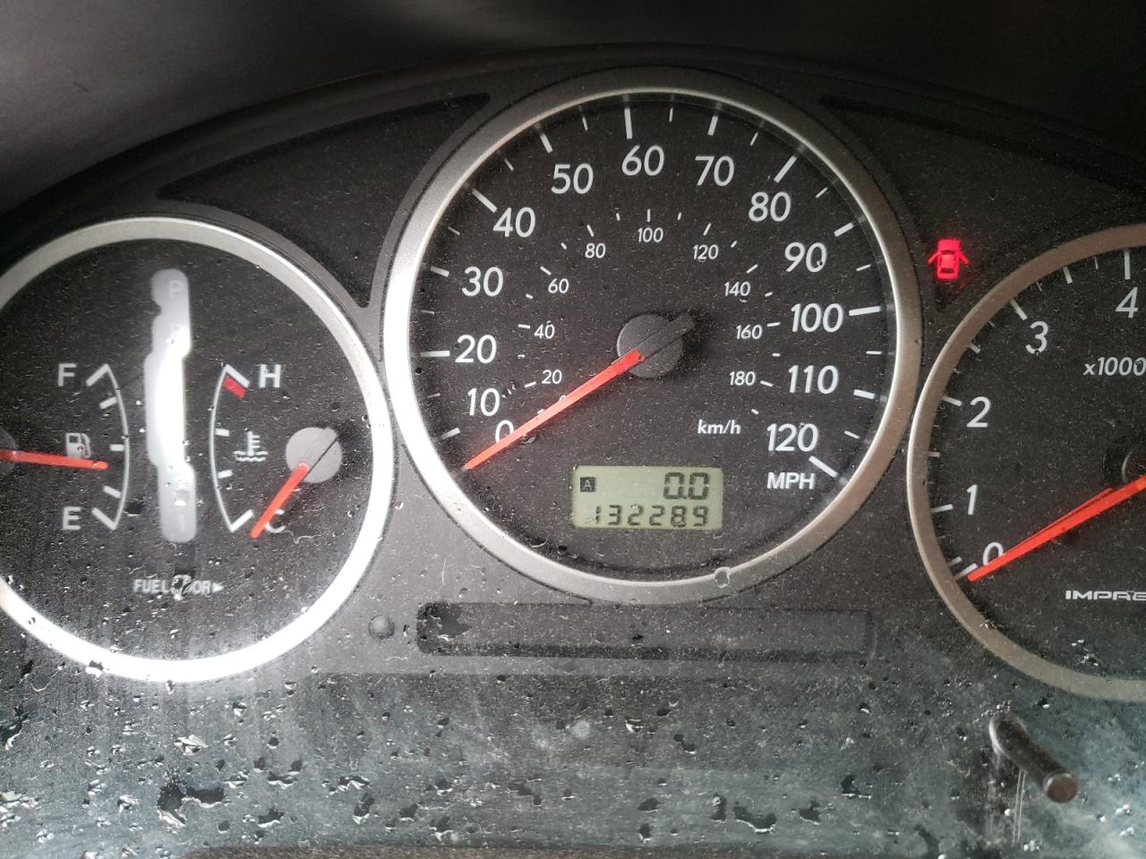 Photo 8 from auction – 2004 SUBARU IMPREZA RS with VIN JF1GD67504H504391