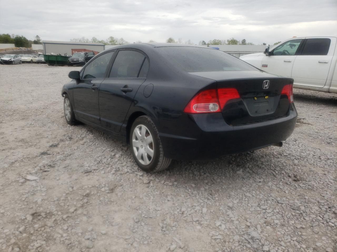 Photo 3 from auction – 2008 HONDA CIVIC LX with VIN 1HGFA16588L077002