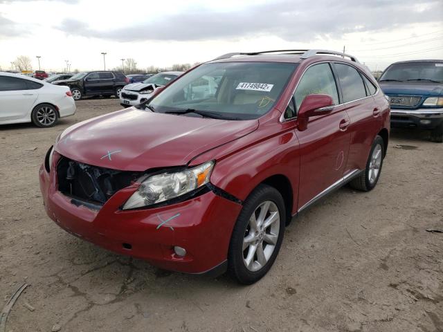 Photo 2 from auction – 2010 LEXUS RX 350 with VIN JTJZK1BA3A2408718