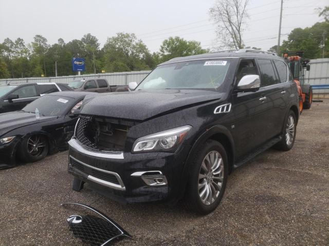 Photo 2 from auction – 2017 INFINITI QX80 BASE with VIN JN8AZ2NF0H9644080