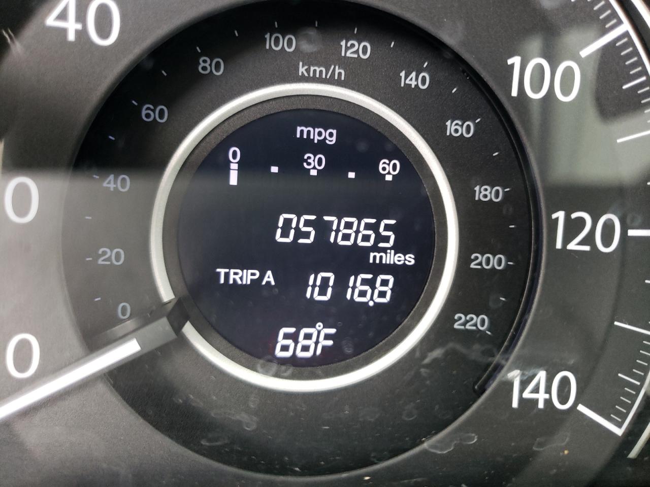 Photo 8 from auction – 2016 HONDA CR-V EX with VIN 2HKRM3H58GH549360