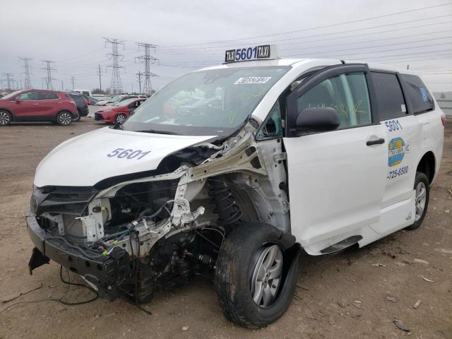 Photo 2 from auction – 2020 TOYOTA SIENNA L with VIN 5TDZZ3DC9LS047399
