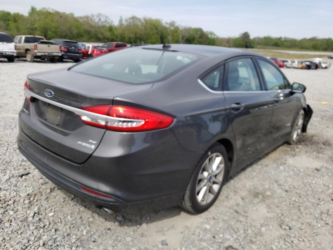 Photo 4 from auction – 2017 FORD FUSION SE with VIN 3FA6P0LUXHR385220