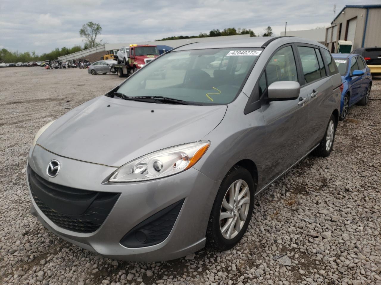 Photo 2 from auction – 2012 MAZDA 5 with VIN JM1CW2BL1C0134177