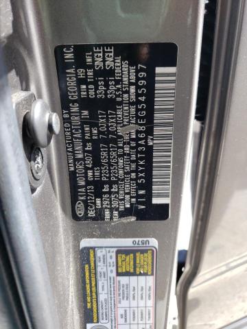 Photo 10 from auction – 2014 KIA SORENTO LX with VIN 5XYKT3A68EG545997