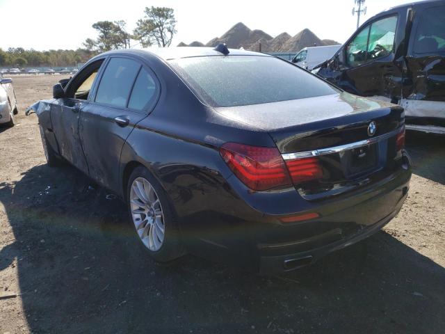 Photo 3 from auction – 2014 BMW 750 I with VIN WBAYA8C54ED825039