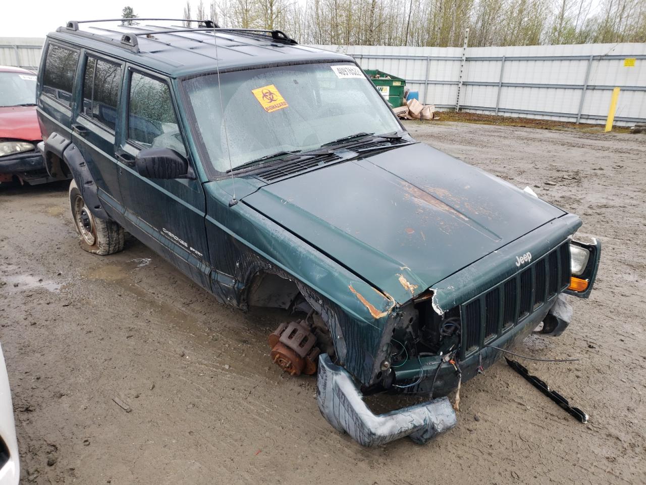 Photo 1 from auction – 1999 JEEP CHEROKEE S with VIN 1J4FF68S8XL611768