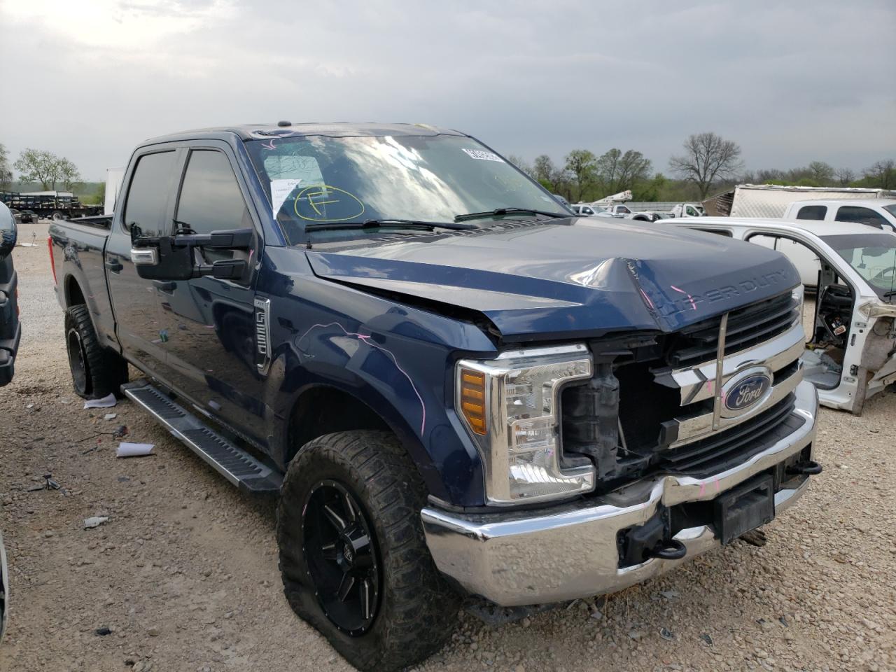 FORD F250 SUPER 2018 with VIN 1FT7W2B61JEB12434 - Photo from auction