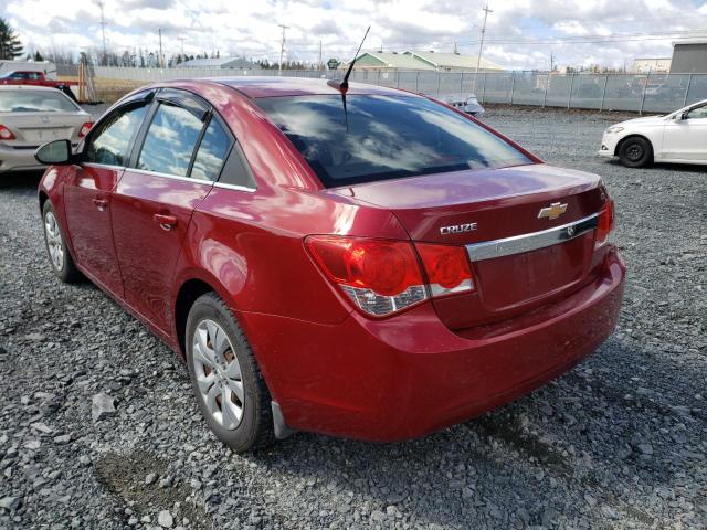 Photo 3 from auction – 2012 CHEVROLET CRUZE LT with VIN 1G1PF5SC2C7120985