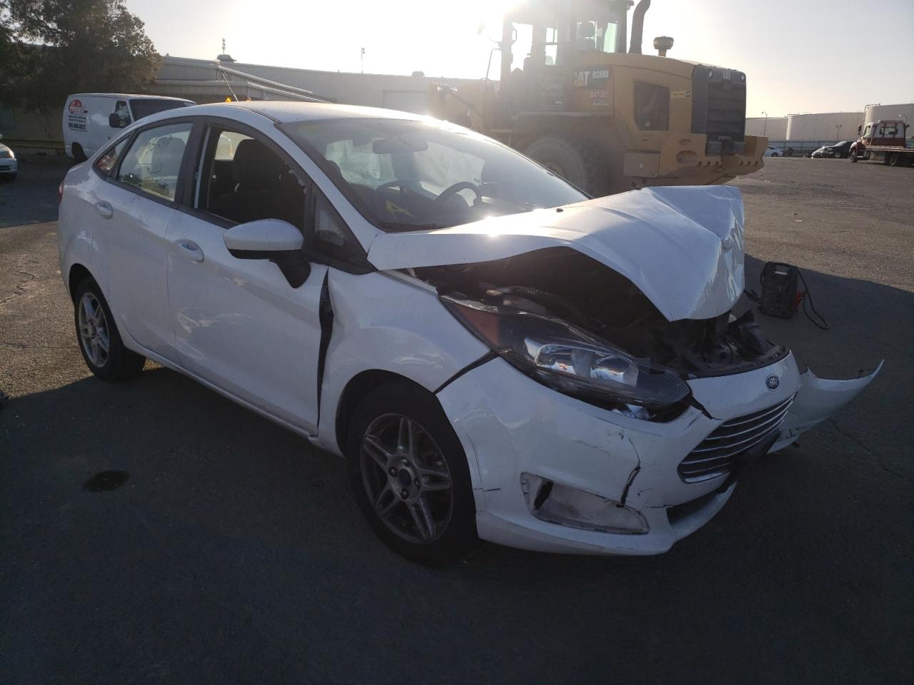 FORD FIESTA SE 2017 with VIN 3FADP4BJ7HM110312 - Photo from auction