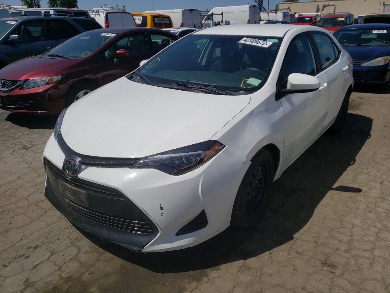 Photo 2 from auction – 2019 TOYOTA COROLLA L with VIN 5YFBURHE4KP889766