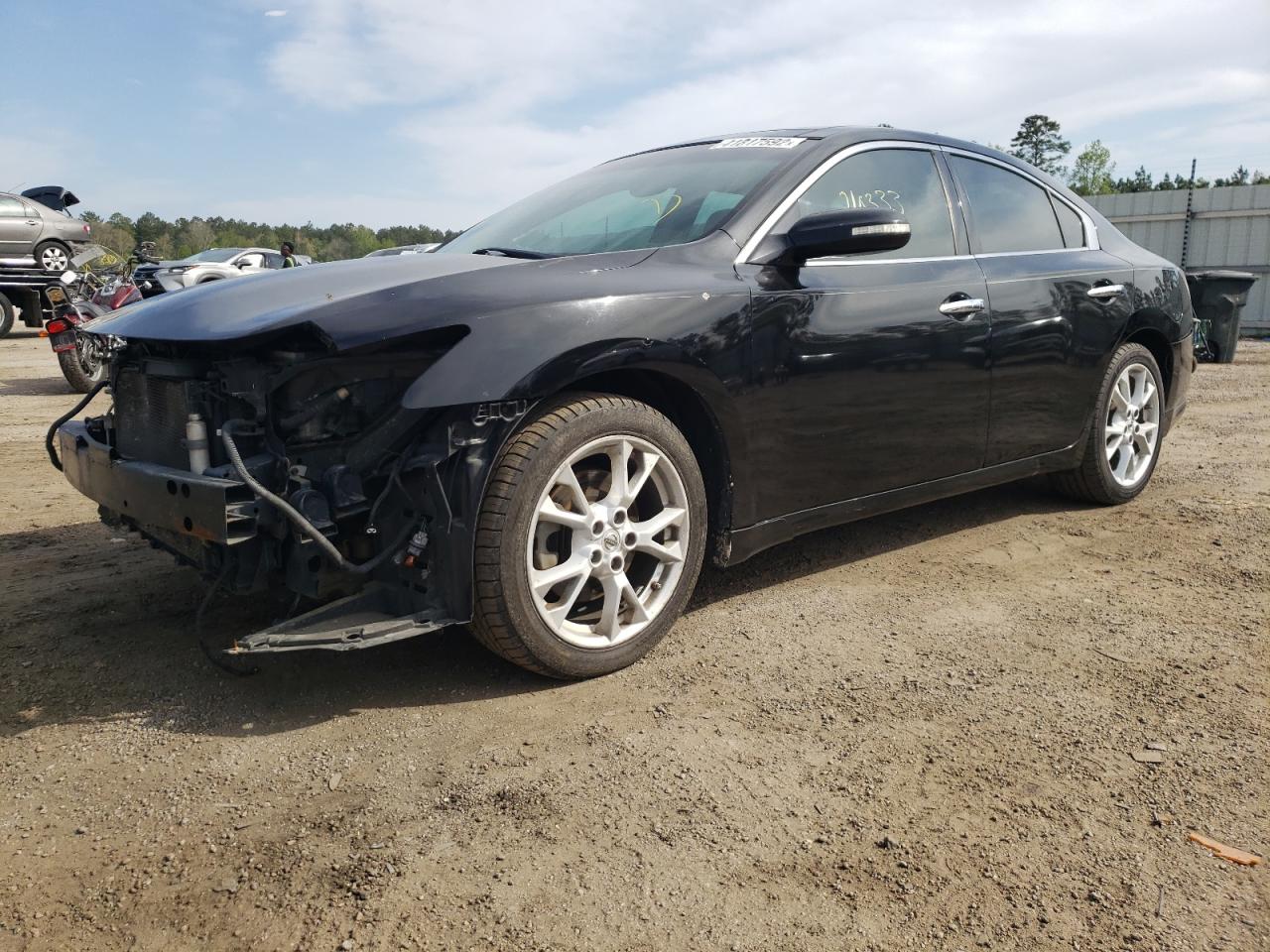 Photo 2 from auction – 2012 NISSAN MAXIMA S with VIN 1N4AA5AP5CC845932