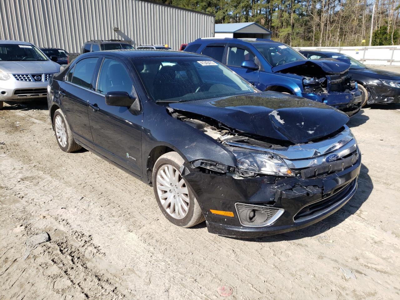 FORD FUSION HYB 2012 with VIN 3FADP0L36CR196314 - Photo from auction