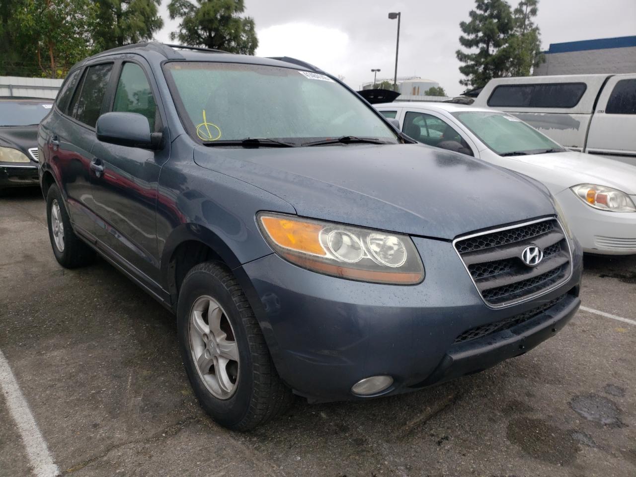 HYUNDAI SANTA FE G 2007 with VIN 5NMSG13D17H053373 - Photo from auction