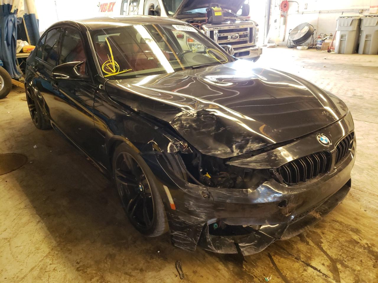 BMW M3 2017 with VIN WBS8M9C33H5G86031 - Photo from auction
