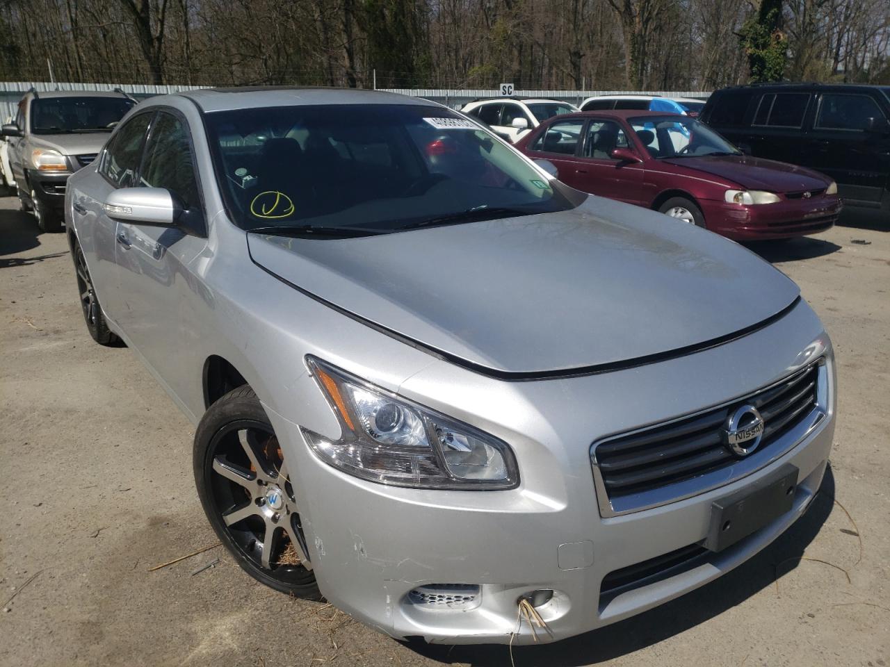 NISSAN MAXIMA S 2014 with VIN 1N4AA5AP7EC474288 - Photo from auction