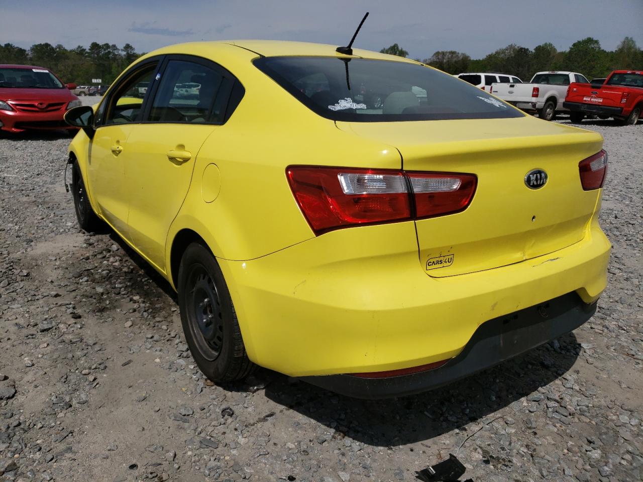 Photo 3 from auction – 2016 KIA RIO LX with VIN KNADM4A30G6658167