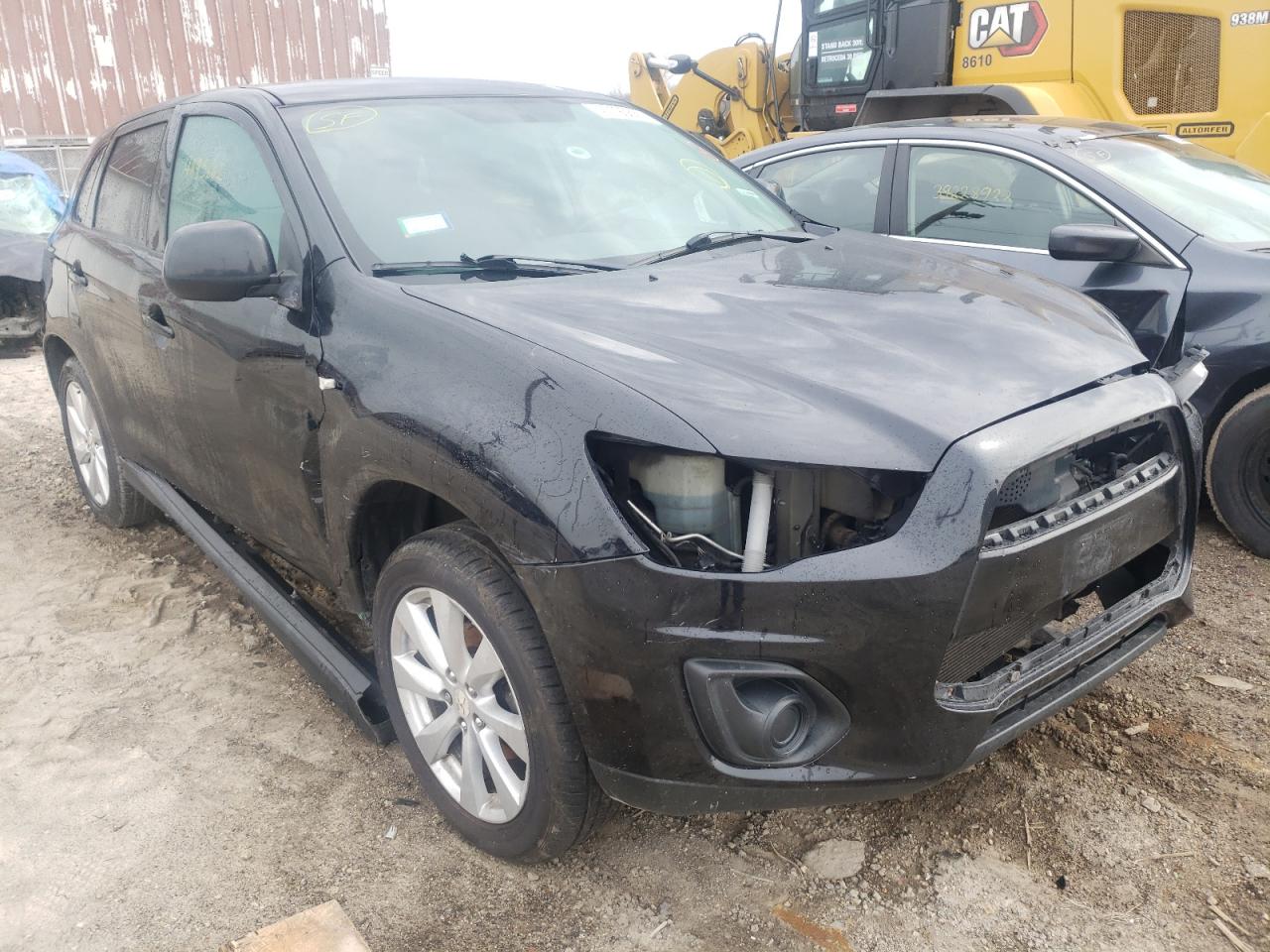 MITSUBISHI OUTLANDER 2014 with VIN 4A4AP3AU4EE029278 - Photo from auction