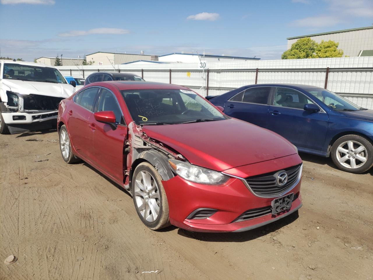 Photo 1 from auction – 2015 MAZDA 6 TOURING with VIN JM1GJ1V5XF1208511