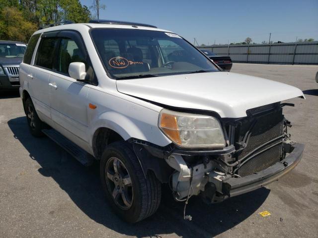 HONDA PILOT EXL 2008 with VIN 5FNYF28608B005511 - Photo from auction